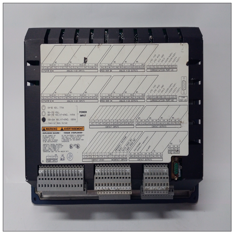 Woodward 9907-162備件模塊