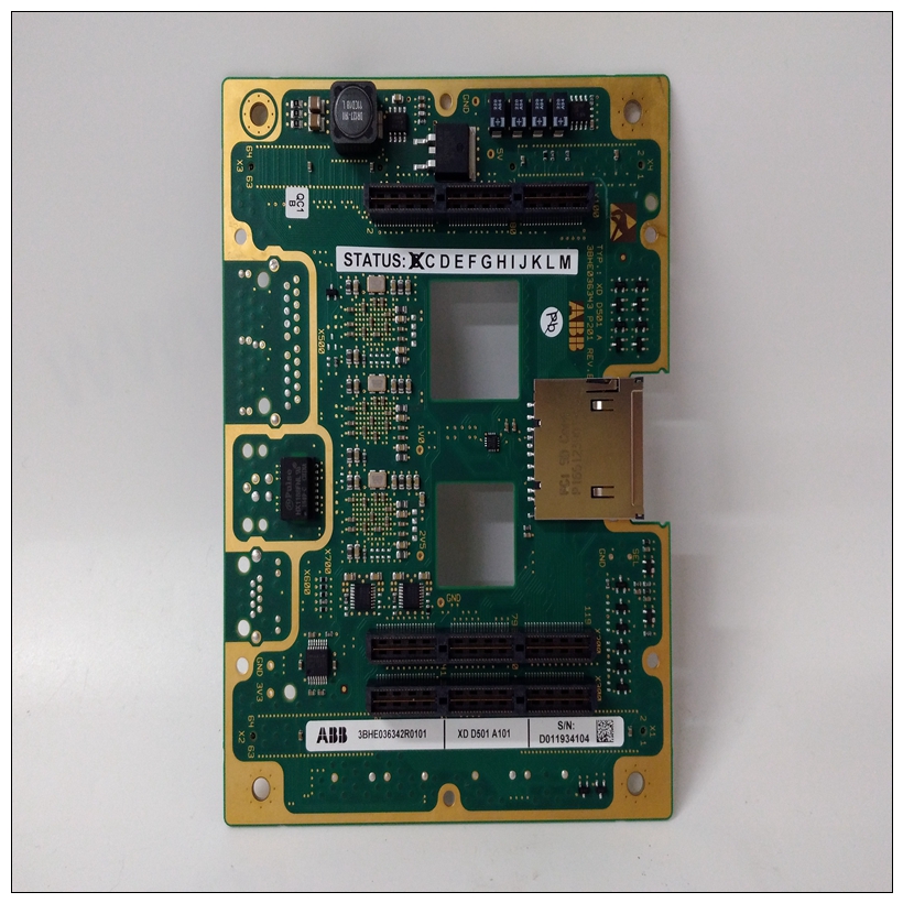 XDD501A101 3BHE036342R0101多通道處理器(圖1) XDD501A101 3BHE036342R0101.jpg