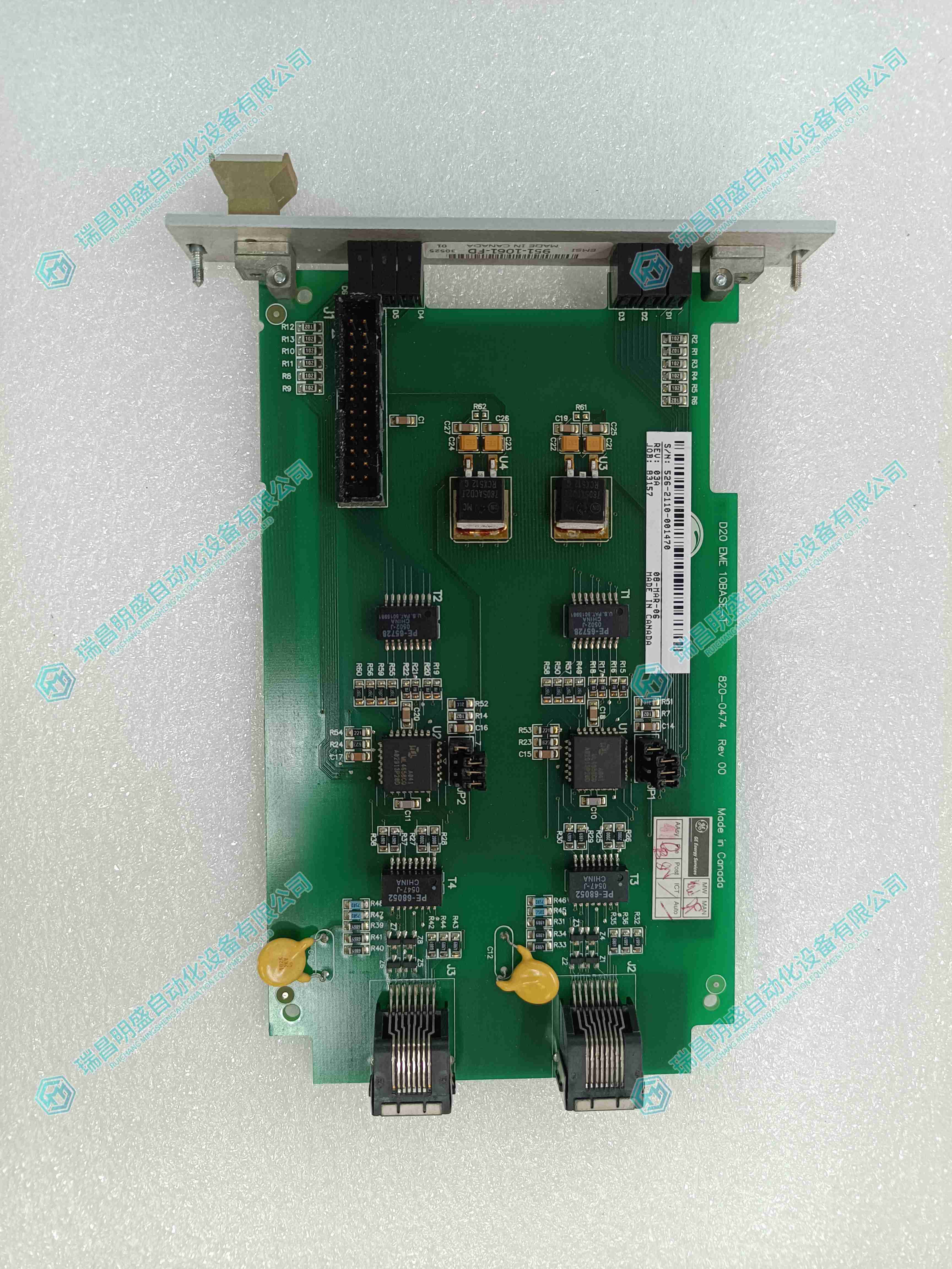 GE D20 EME 10BASE-T 數(shù)字量控制模塊(圖1) e1298c5dfee447c33adab5bc8ade9673_3-23102G6021S19.jpg